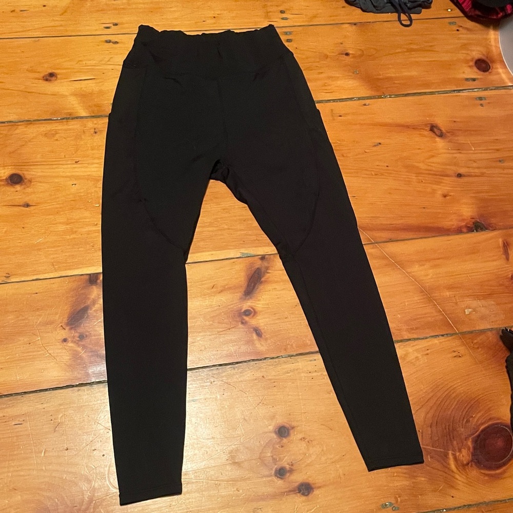 Black High-Waisted Leggings